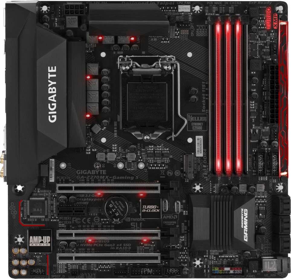 Gigabyte GA-Z270MX-Gaming 5 - Motherboard Specifications On 